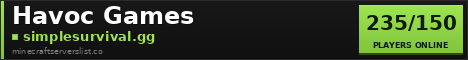 Havoc Games Minecraft Server Banner