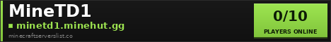 MineTD1 Minecraft Server Banner