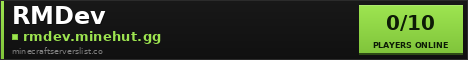RMDev Minecraft Server Banner