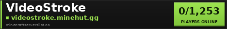VideoStroke Minecraft Server Banner