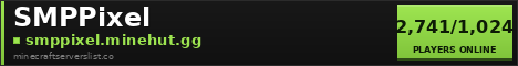 SMPPixel Minecraft Server Banner