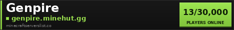 Genpire Minecraft Server Banner