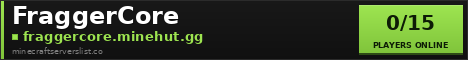 FraggerCore Minecraft Server Banner