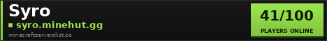 Syro Minecraft Server Banner