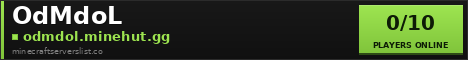 OdMdoL Minecraft Server Banner