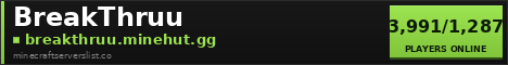 BreakThruu Minecraft Server Banner