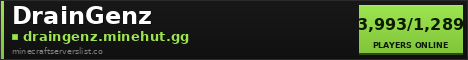 DrainGenz Minecraft Server Banner