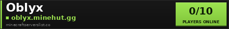 Oblyx Minecraft Server Banner
