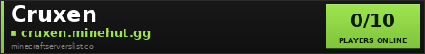 Cruxen Minecraft Server Banner