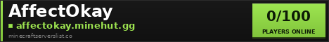 AffectOkay Minecraft Server Banner