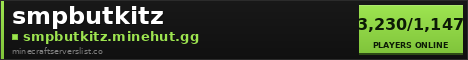 smpbutkitz Minecraft Server Banner