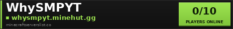WhySMPYT Minecraft Server Banner