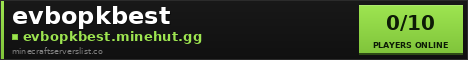 evbopkbest Minecraft Server Banner