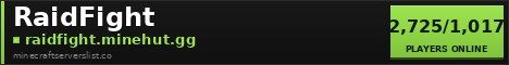 RaidFight Minecraft Server Banner