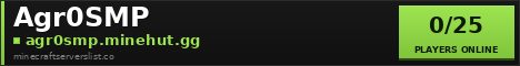 Agr0SMP Minecraft Server Banner