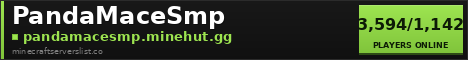 PandaMaceSmp Minecraft Server Banner