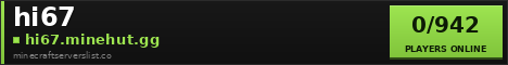 hi67 Minecraft Server Banner