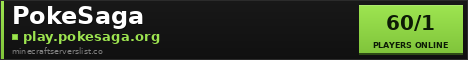 PokeSaga Minecraft Server Banner