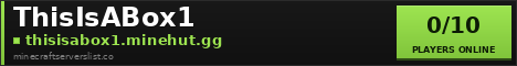 ThisIsABox1 Minecraft Server Banner
