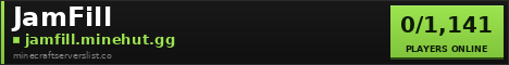 JamFill Minecraft Server Banner