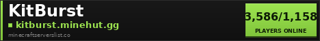 KitBurst Minecraft Server Banner