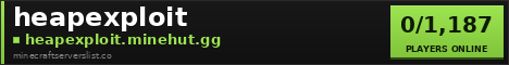heapexploit Minecraft Server Banner