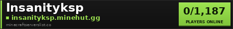 Insanityksp Minecraft Server Banner