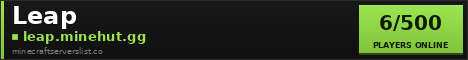 Leap Minecraft Server Banner