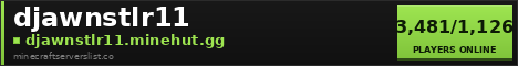 djawnstlr11 Minecraft Server Banner