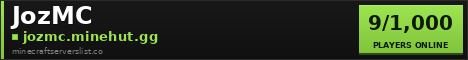 JozMC Minecraft Server Banner