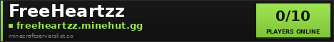 FreeHeartzz Minecraft Server Banner