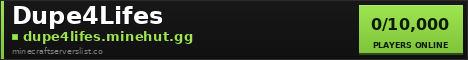 Dupe4Lifes Minecraft Server Banner