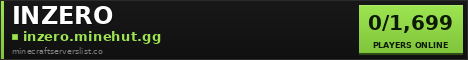 INZERO Minecraft Server Banner