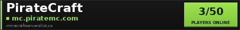 PirateCraft Minecraft Server Banner