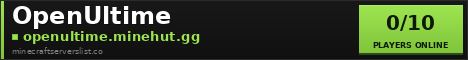 OpenUltime Minecraft Server Banner