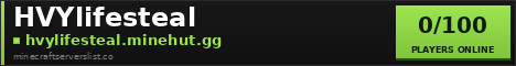 HVYlifesteal Minecraft Server Banner