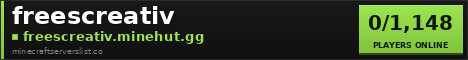 freescreativ Minecraft Server Banner