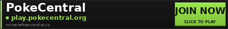 PokeCentral Minecraft Server Banner