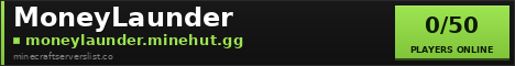 MoneyLaunder Minecraft Server Banner