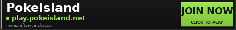 PokeIsland Minecraft Server Banner