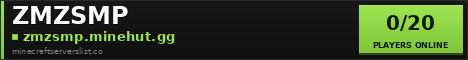 ZMZSMP Minecraft Server Banner