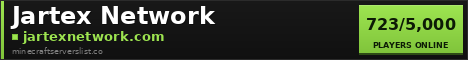 Jartex Network Minecraft Server Banner