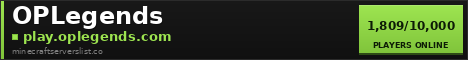 OPLegends Minecraft Server Banner