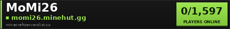 MoMi26 Minecraft Server Banner