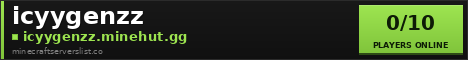 icyygenzz Minecraft Server Banner