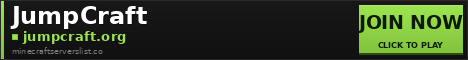 JumpCraft Minecraft Server Banner