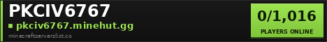 PKCIV6767 Minecraft Server Banner