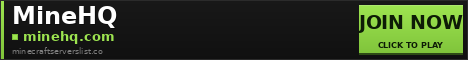MineHQ Minecraft Server Banner