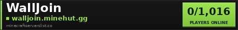 WallJoin Minecraft Server Banner