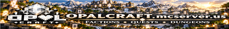 Opal Craft Minecraft Server Banner